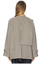 view 3 of 4 Clooney Coat Cardigan in Beige Melange