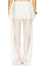 view 4 of 6 Gilian Peplum Pants in White