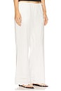 view 2 of 6 PANTALON KIRSTEN in White