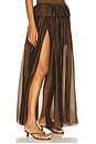 view 3 of 7 Gilian Maxi Skirt in Espresso in Brown