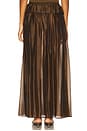 view 5 of 7 Gilian Maxi Skirt in Espresso in Brown