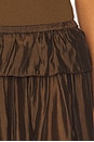 view 7 of 7 Gilian Maxi Skirt in Espresso in Brown