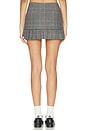 view 4 of 6 Taylor Mini Skirt in Grey Check