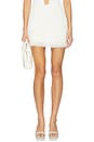view 1 of 6 Sally Mini Skirt in White