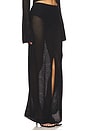 view 2 of 6 Tanzania Long Skirt in Black