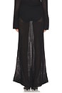 view 4 of 6 Tanzania Long Skirt in Black
