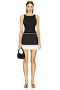 view 5 of 6 Noah Mini Skirt in Black