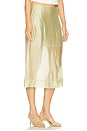 view 2 of 6 Gilian Skirt in Light Dusty Green