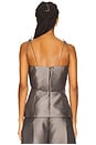 view 3 of 4 Ambra Top in Smoke in Grey