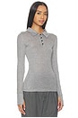 view 2 of 4 POLO BREE in Grey Melange