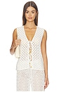 view 1 of 4 Riviera Tie Top in Ecru
