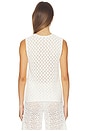 view 3 of 4 Riviera Tie Top in Ecru