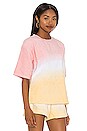 view 2 of 4 Terry Tee in Warm Hues