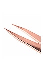 view 2 of 2 Rose Gold Point Tweezer in 