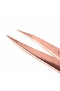 view 4 of 7 Rose Gold Point Tweezer in 