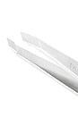 view 4 of 7 Slant Tweezer in Platinum Silver