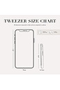 view 7 of 8 Ultra Precision Slant Tweezer in Gold 
