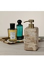 view 3 of 3 DISPENSADOR DE JABÓN Y LOCIÓN DE MÁRMOL MARBLE SOAP AND LOTION DISPENSER in Crema Fossil