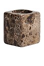 view 1 of 3 Marble Vanity Jar in Marr?n Emperador