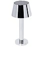 view 2 of 7 ПЕРЕЗАРЯЖАЕМЫЙ НАСТОЛЬНЫЙ СВЕТИЛЬНИК КОМО COMO RECHARGEABLE TABLE LIGHT in Polished Chrome