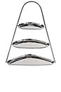 view 1 of 2 Epicurean 3-tier Hors D'euvre And Petits in Polished Nickel
