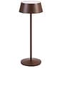 view 2 of 9 Andria Rechargeable Table Light in Rust