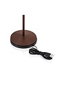 view 5 of 9 Andria Rechargeable Table Light in Rust
