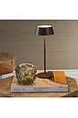 view 6 of 9 Andria Rechargeable Table Light in Rust