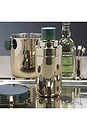 view 2 of 4 Spiga Cocktail Shaker in Gold & Green