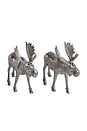 view 1 of 4 St. Anton Pewter Moose Salt & Pepper Shakers in Pewter
