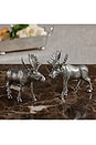 view 4 of 4 St. Anton Pewter Moose Salt & Pepper Shakers in Pewter