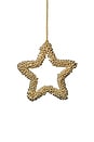 view 2 of 2 Golden Pearl Star Ornament Set Of 12 in 