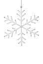 view 2 of 2 Beaded Snowflake Ornament Set Of 12 in White