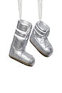view 1 of 2 Apres Ski Boots Set Of 2 in Silver