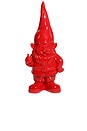 view 1 of 2 Gnome Giving Middle Finger in Red