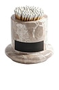 view 1 of 4 Marbella Light My Fire Matches in Crema Fossil Marble