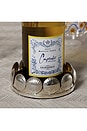 view 5 of 5 Sur Mer Shell Design Wine Coaster in 