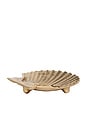 view 2 of 3 Sanibel Shell Tray in Gold