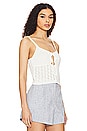 view 2 of 4 Lia Knit Tank in Ivory