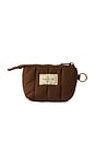 view 1 of 3 ESTOJO DE MAQUIAGEM MINI KEYRING POUCH  in Espresso