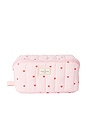view 1 of 8 Marshmallow Flat Lay Makeup Box Bag in Sweet Pink Hearts