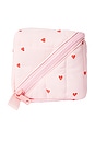 view 4 of 8 Marshmallow Flat Lay Makeup Box Bag in Sweet Pink Hearts