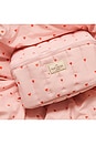 view 6 of 8 Marshmallow Flat Lay Makeup Box Bag in Sweet Pink Hearts