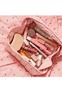view 8 of 8 Marshmallow Flat Lay Makeup Box Bag in Sweet Pink Hearts