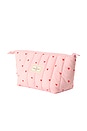 view 2 of 4 Padded Essential Makeup Pouch in Sweet Pink Hearts