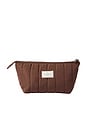 view 1 of 4 Essential Makeup Pouch in Espresso