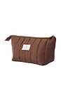 view 4 of 4 Essential Makeup Pouch in Espresso