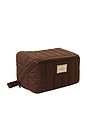 view 2 of 4 Marshmallow Flat Lay Makeup Box Bag in Espresso