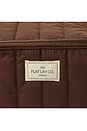 view 5 of 4 Marshmallow Flat Lay Makeup Box Bag in Espresso