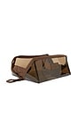 view 4 of 4 Jelly Flat Lay Makeup Box Bag in Espresso